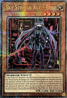 Sky Striker Ace - Roze - BLTR-EN117 - Quarter Century Secret Rare 1st Edition