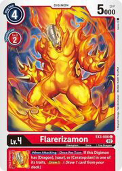 Flarerizamon - EX3-006 - Common Foil