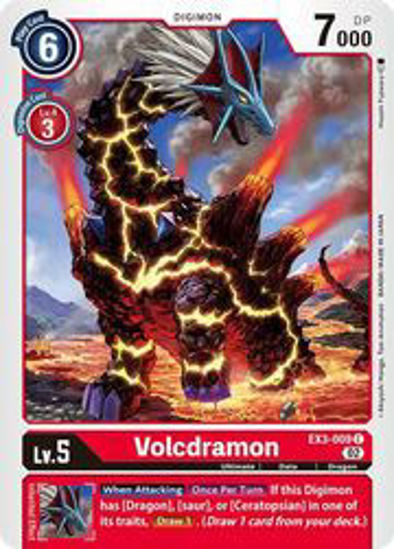 Volcdramon - EX3-009 - Common Foil