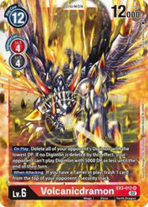 Volcanicdramon - EX3-012 - Super Rare Foil