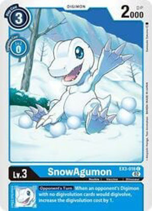 SnowAgumon - EX3-016 - Common Foil