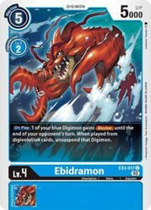 Ebidramon - EX3-017 - Common Foil