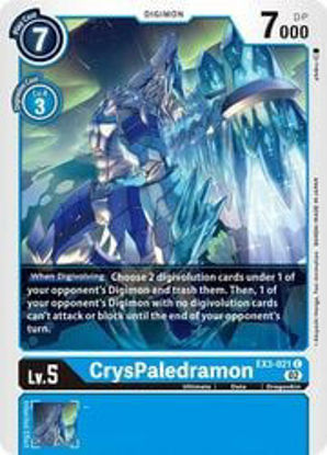 CrysPaledramon - EX3-021 - Common Foil