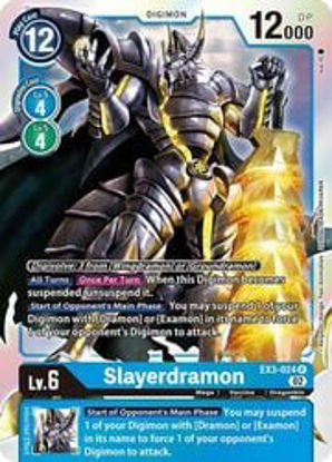 Slayerdramon - EX3-024 - Rare Foil