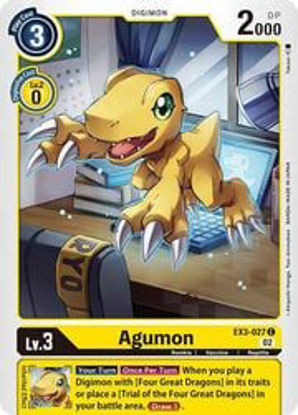 Agumon - EX3-027 - Common Foil