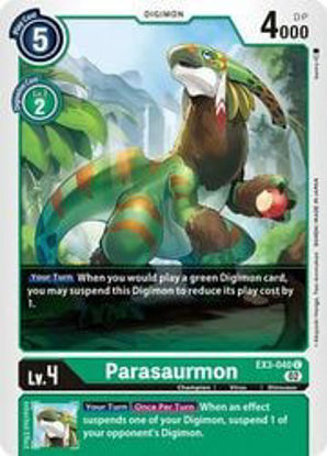 Parasaurmon - EX3-040 - Common Foil