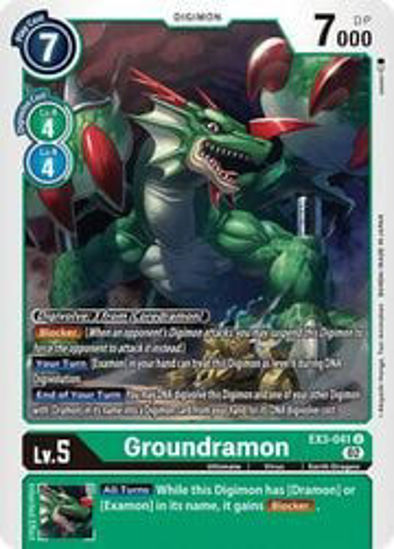 Groundramon - EX3-041 - Uncommon