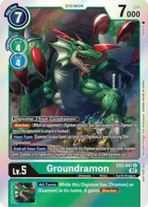 Groundramon (Box Topper) - EX3-041t - Uncommon