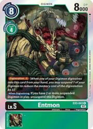 Entmon - EX3-043 - Rare Foil