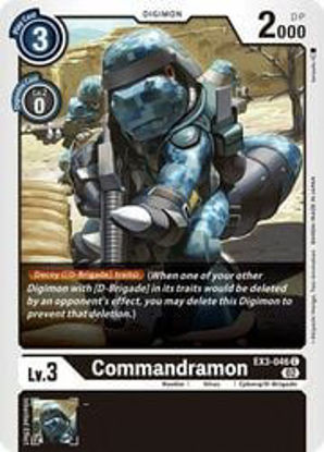 Commandramon - EX3-046 - Common Foil