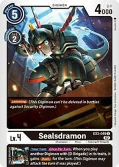 Sealsdramon - EX3-049 - Uncommon