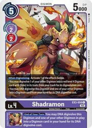 Shadramon - EX3-058 - Common Foil