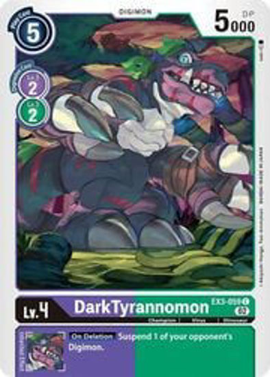 DarkTyrannomon - EX3-059 - Common Foil