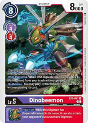 Dinobeemon - EX3-061 - Uncommon