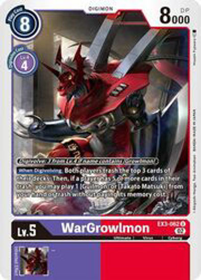 WarGrowlmon - EX3-062 - Uncommon