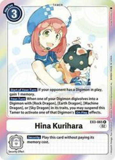 Hina Kurihara - EX3-065 - Rare Foil