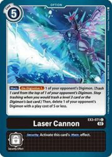 Laser Cannon - EX3-071 - Common Foil