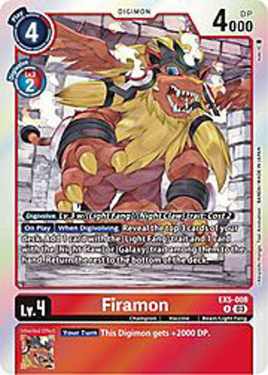 Firamon - EX5-008 - Rare Foil