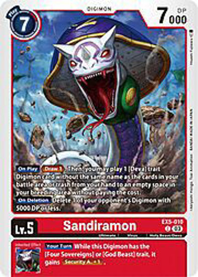 Sandiramon - EX5-010 - Common Foil