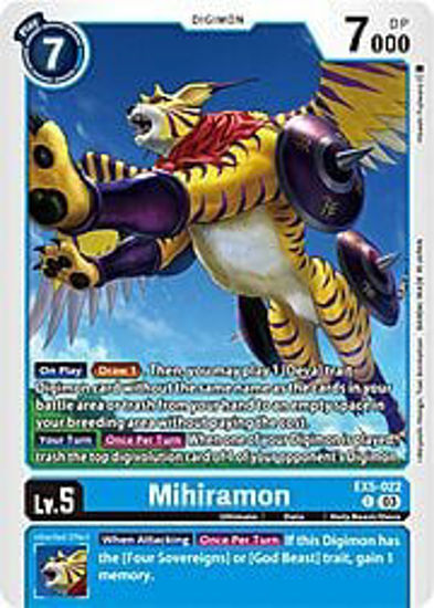 Mihiramon - EX5-022 - Common Foil