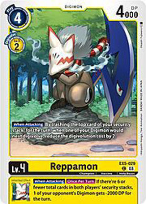 Reppamon - EX5-029 - Common Foil