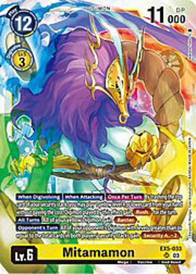 Mitamamon - EX5-033 - Super Rare Foil