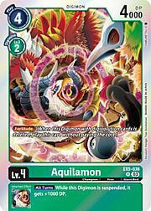 Aquilamon - EX5-036 - Rare Foil