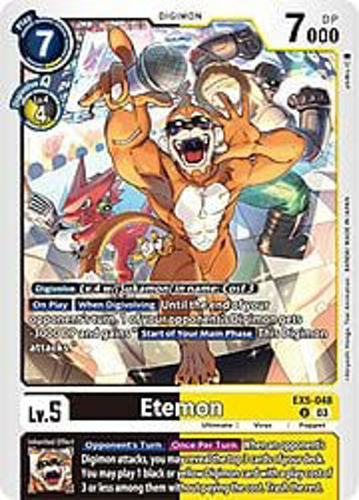 Etemon - EX5-048 - Uncommon