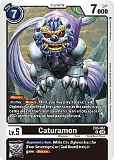 Caturamon - EX5-051 - Common Foil