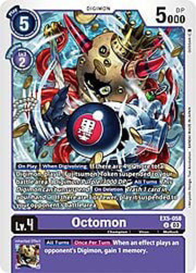 Octomon - EX5-058 - Uncommon