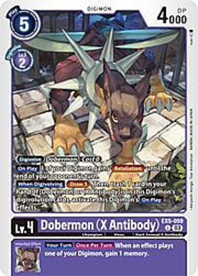 Dobermon (X Antibody) - EX5-059 - Uncommon