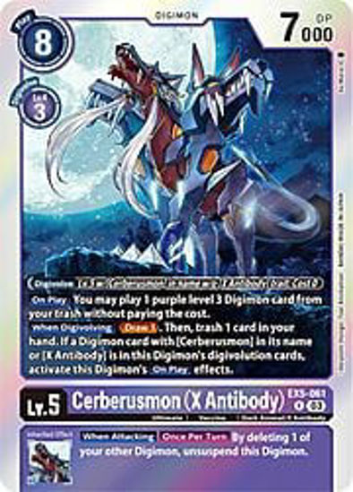 Cerberusmon (X Antibody) - EX5-061 - Rare Foil