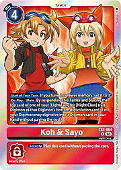 Koh & Sayo - EX5-064 - Rare Foil