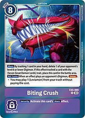 Biting Crush - EX5-069 - Rare Foil