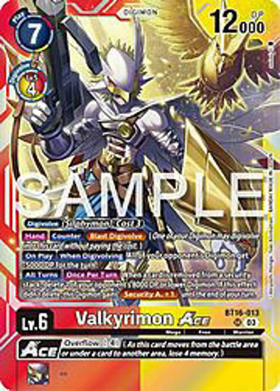 Valkyrimon Ace - BT16-013 - Super Rare Foil