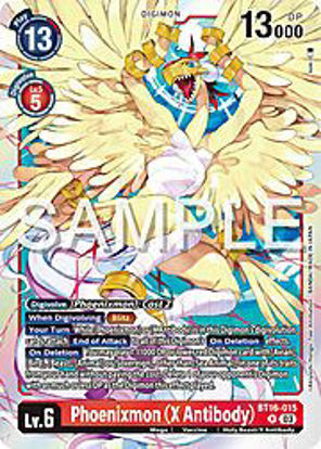 Phoenixmon (X Antibody) - BT16-015 - Rare Foil