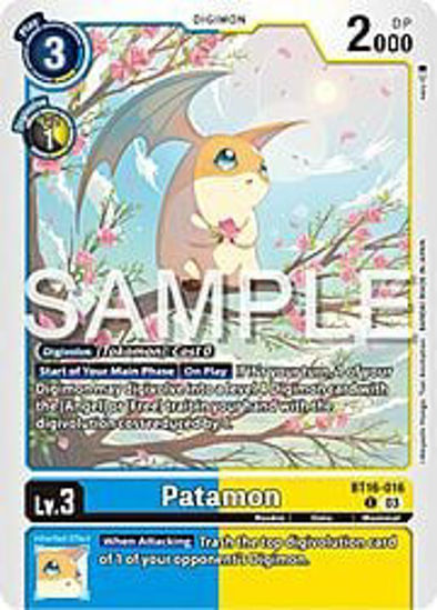 Patamon - BT16-016 - Common Foil