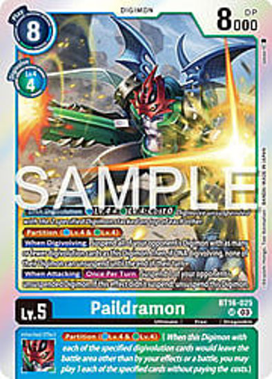 Paildramon - BT16-025 - Super Rare Foil