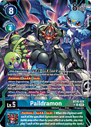 Paildramon (Alternate Art) - BT16-025a - Super Rare Foil