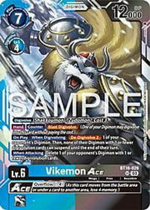 Vikemon Ace - BT16-026 - Super Rare Foil