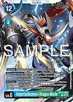 Imperialdramon: Dragon Mode - BT16-028 - Rare Foil