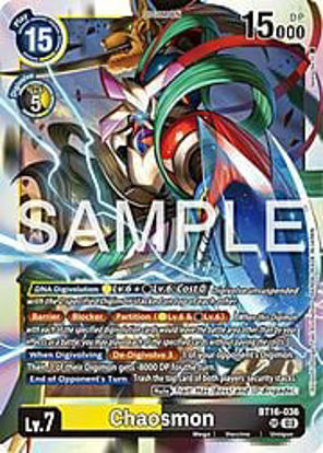 Chaosmon - BT16-036 - Super Rare Foil