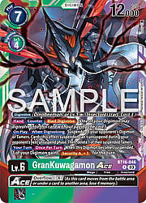 GranKuwagamon Ace - BT16-046 - Rare Foil