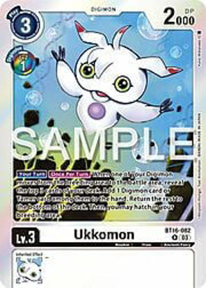 Ukkomon - BT16-082 - Rare Foil