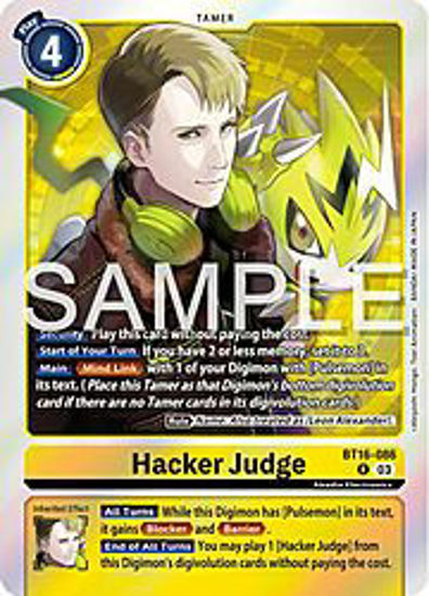 Hacker Judge - BT16-086 - Common Foil