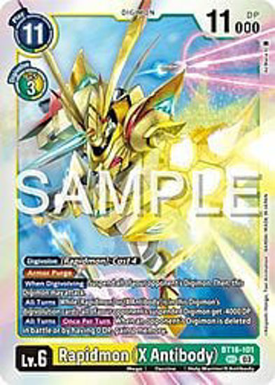 Rapidmon (X Antibody) - BT16-101 - Secret Rare