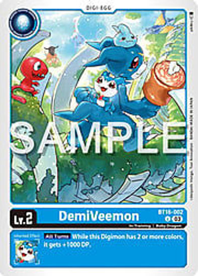 DemiVeemon - BT16-002 - Uncommon