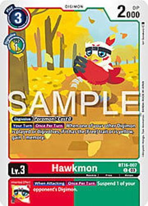 Hawkmon - BT16-007 - Common Foil