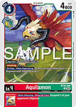 Aquilamon - BT16-008 - Common Foil