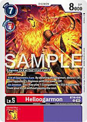 Hellogarmon - BT16-010 - Uncommon